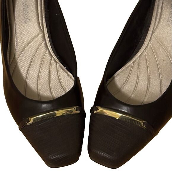 NEW East Street Women's 2" Heels, Sz 8W, Brown, Padded, TRP Outersole, Exc  Cond - Picture 4 of 12